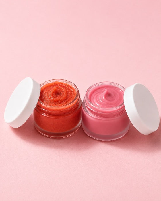 Pink Lips Lightening Cream & Scrub Combo