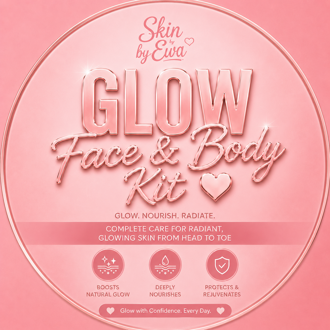 Organic Glow Face & Body Kit